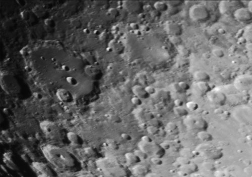 The Moon — Clavius Crater in Infrared